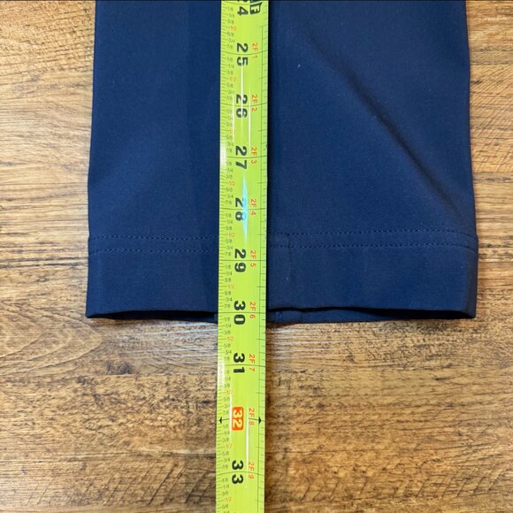 Vineyard Vines Blue Performance Button Fly Ankle Zip Golf Chino Pant Men M 30x30 - Picture 9 of 9